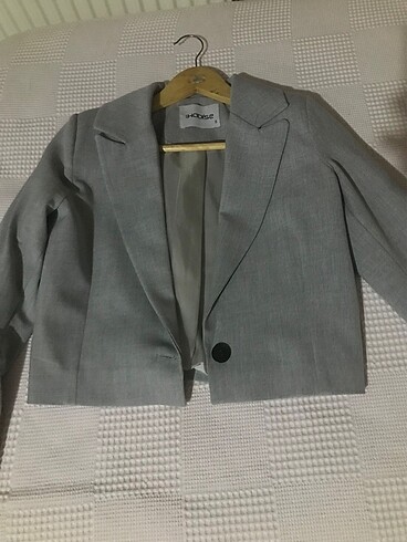 Crop Blazer Ceket