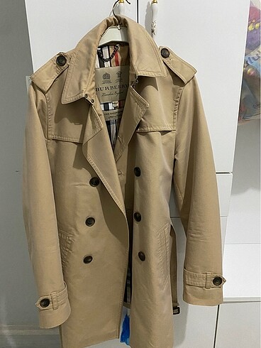 l Beden camel Renk Burberry Unisex Trençkot