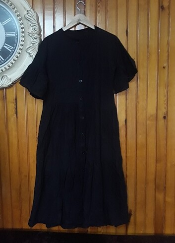Sıfır ürün/ 40-42 beden arası siyah elbise