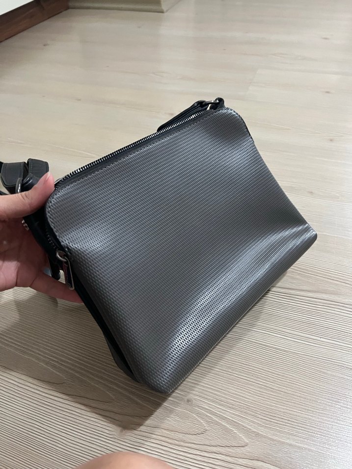 Minimalist Gri Kadın Çanta - Görsel 2