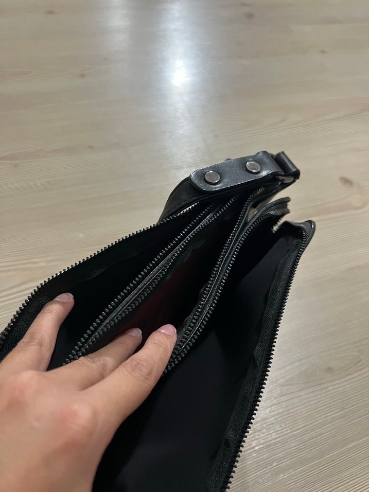 Minimalist Gri Kadın Çanta - Görsel 3