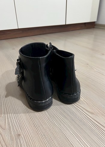 Siyah Deri Tokalı Bot - Görsel 6