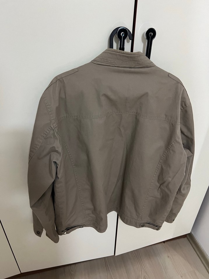 Bej Erkek Ceket, Fermuarlı, Regular Fit - Görsel 2