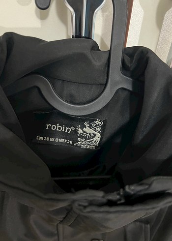 Düğmeli Siyah Kadın Trençkot Ceket - Görsel 8