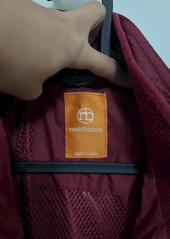 Bordo Fermuarlı Erkek Yağmurluk-Ceket - Görsel 6