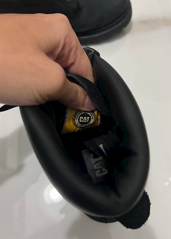 Kadın Siyah Catpillar Bot - Görsel 6