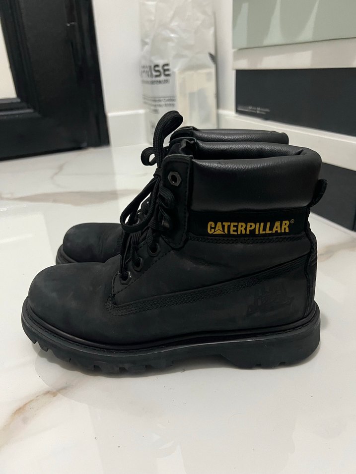 Kadın Siyah Catpillar Bot - Görsel 2