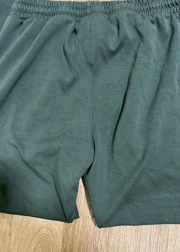 Kadın Haki Fermuarlı Salaş Eşofman Altı - Görsel 2