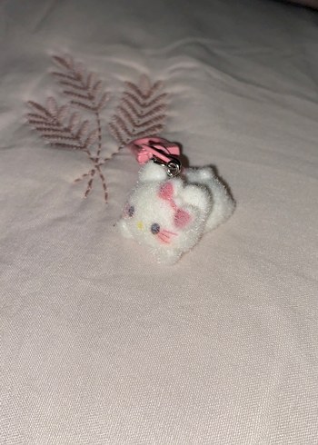 Pembe Peluş Anahtarlık - Görsel 4