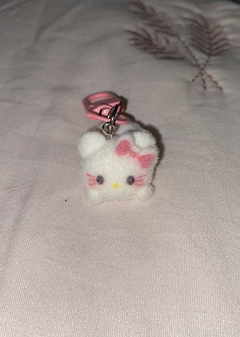 Pembe Peluş Anahtarlık - Görsel 3