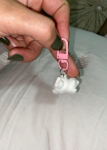 Pembe Peluş Anahtarlık - Görsel 8