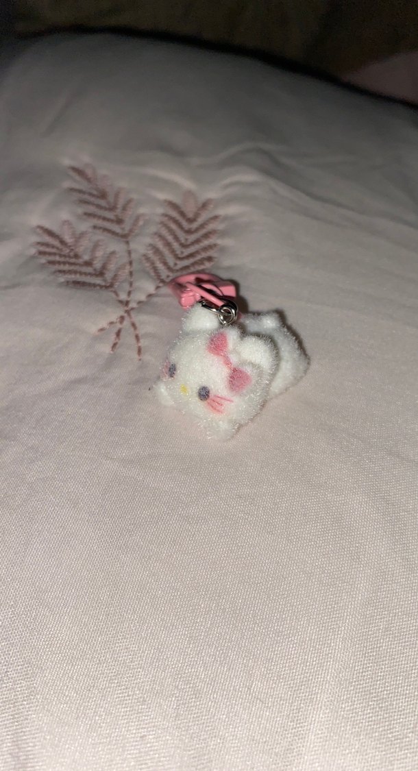 Pembe Peluş Anahtarlık - Görsel 4