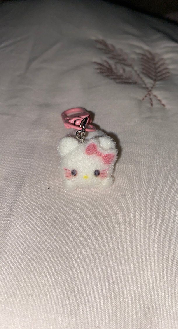 Pembe Peluş Anahtarlık - Görsel 3