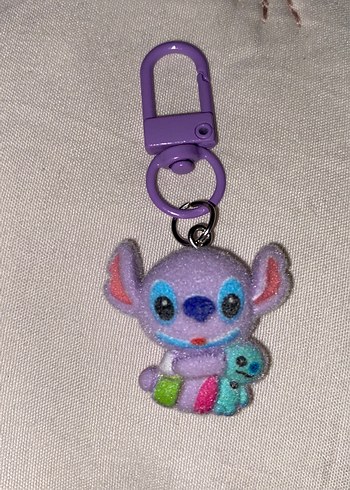 Pastel Mor Peluş Anahtarlık - Görsel 5