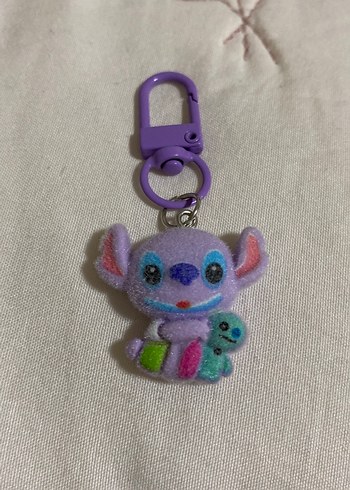 Pastel Mor Peluş Anahtarlık - Görsel 3