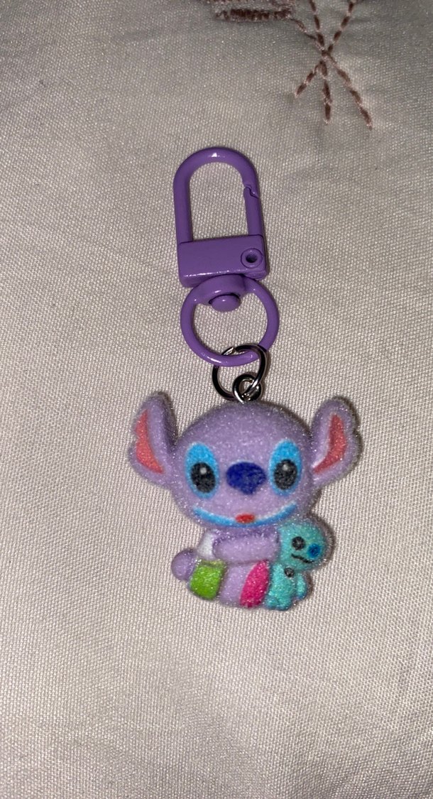 Pastel Mor Peluş Anahtarlık - Görsel 5