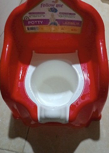 Kırmızı Follow Me Bebek Lazımlığı - Görsel 2