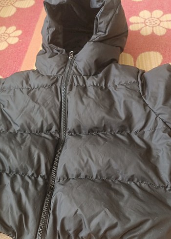 Siyah Fermuarlı çocuk Kışlık Mont - Görsel 9