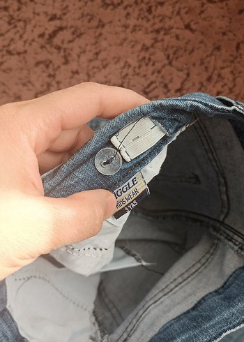 Erkek Çocuk kot dar paça pantolon - Görsel 3