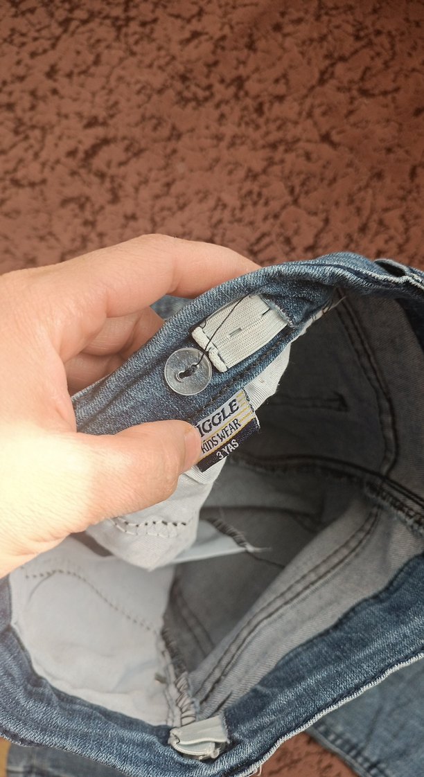 Erkek Çocuk kot dar paça pantolon - Görsel 3