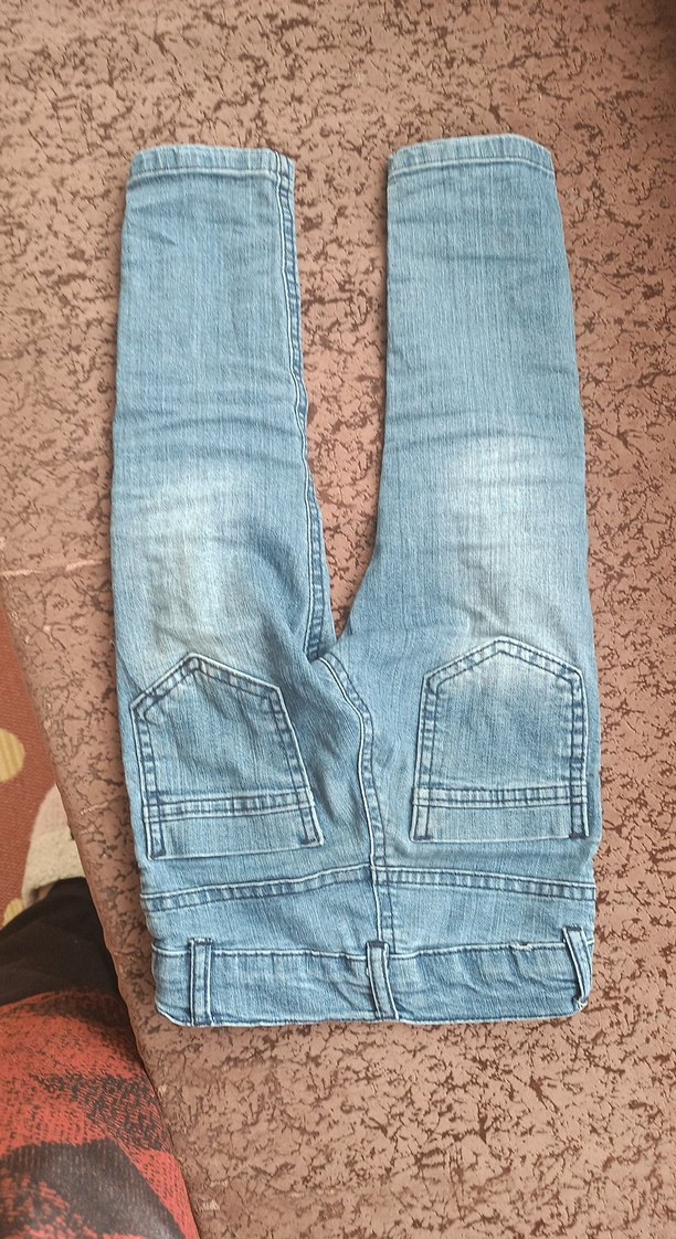 Erkek Çocuk kot dar paça pantolon - Görsel 2