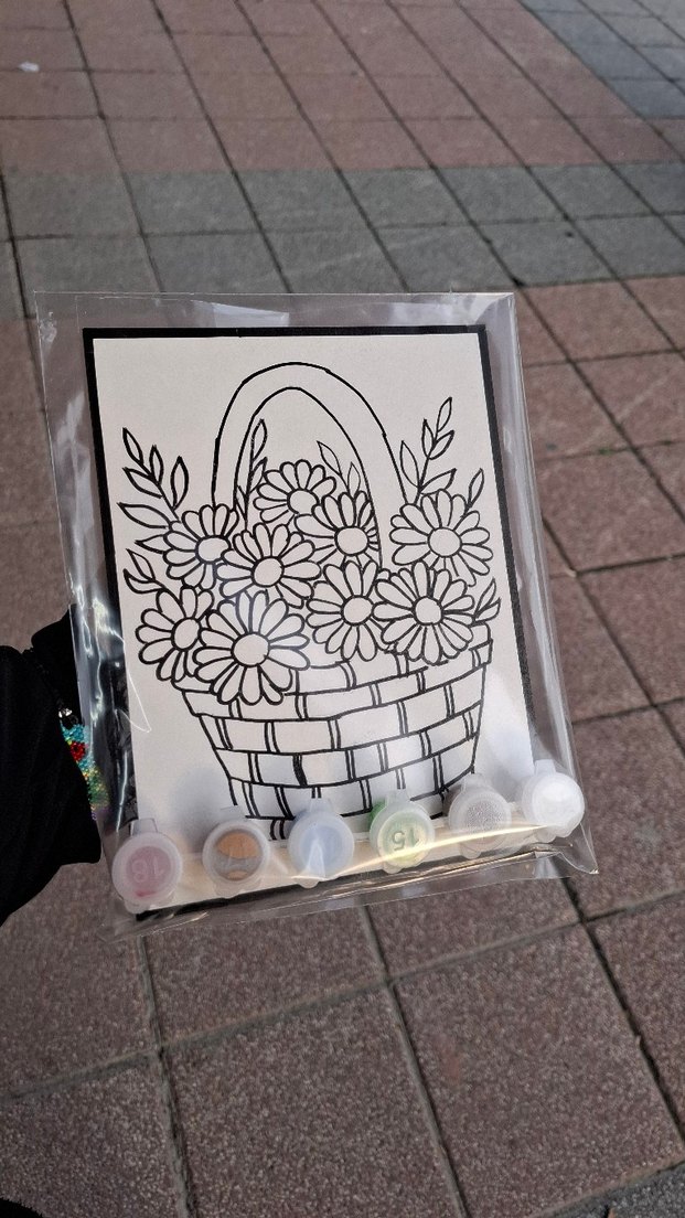 Sepette Papatya Boyama Seti - Görsel 3