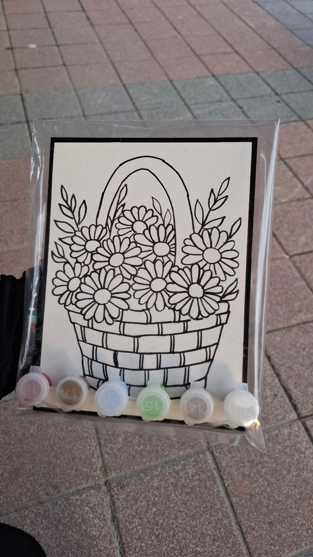 Sepette Papatya Boyama Seti - Görsel 2