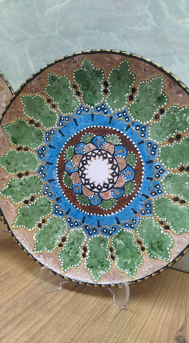 Renkli Dekoratif Seramik Tabaklar - Görsel 2