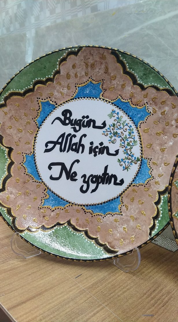 Renkli Dekoratif Seramik Tabaklar - Görsel 3