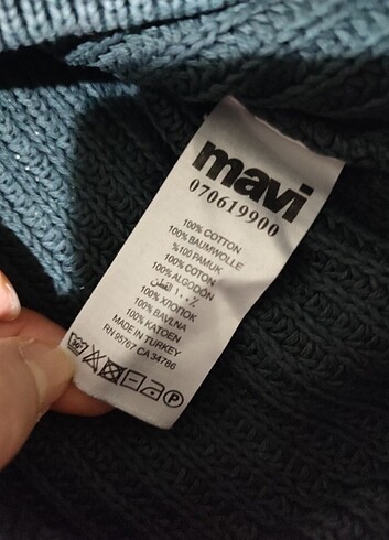 Mavi Jeans Erkek yıkamalı kazak