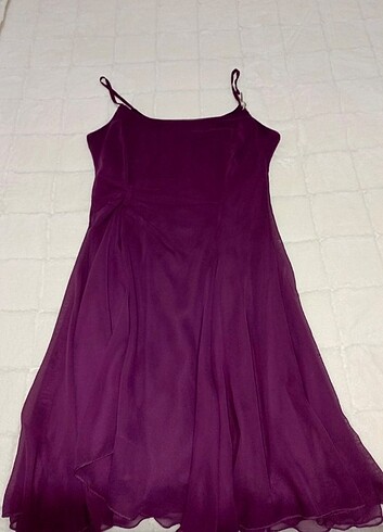 Şifon abiye elbise - Görsel 3