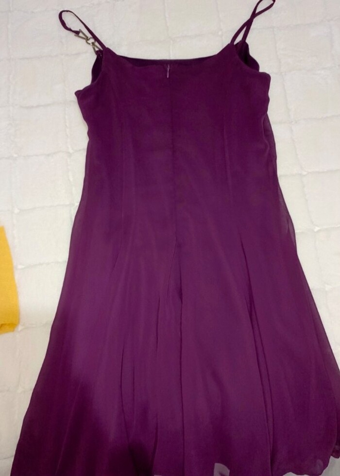 Şifon abiye elbise - Görsel 4