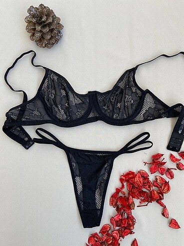 m Beden Bralet takımı