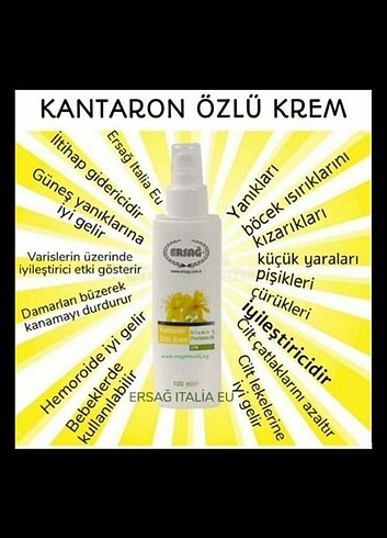 Ersağ kantaron özlü krem ADET - Görsel 2