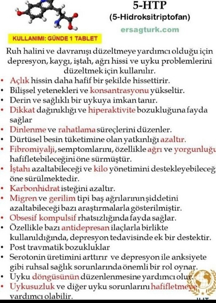 Ersağ 5 HTP - Görsel 2