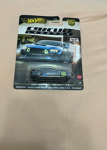 Hot Wheels 2024 Ford Mustang RTR Siyah Oyuncak Araba