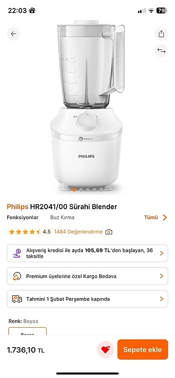 Sürahi blender