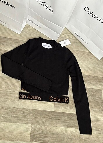 m Beden Calvin Klein Jeans Crop