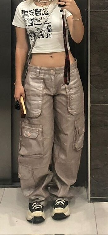 powder shiny haihola jean