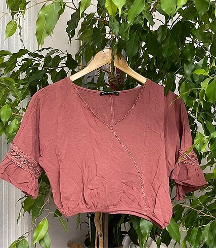 LC Waikiki LC Waikiki CROP BLUZ