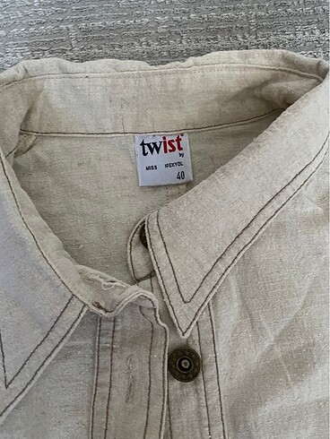 40 Beden Twist elbise
