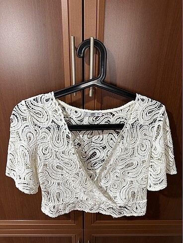 Dantelli bluz #zara