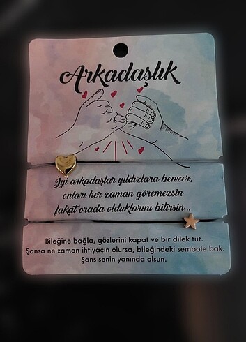 Arkadaşlık Bilekliği 