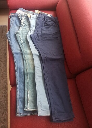 4 adet pantolon