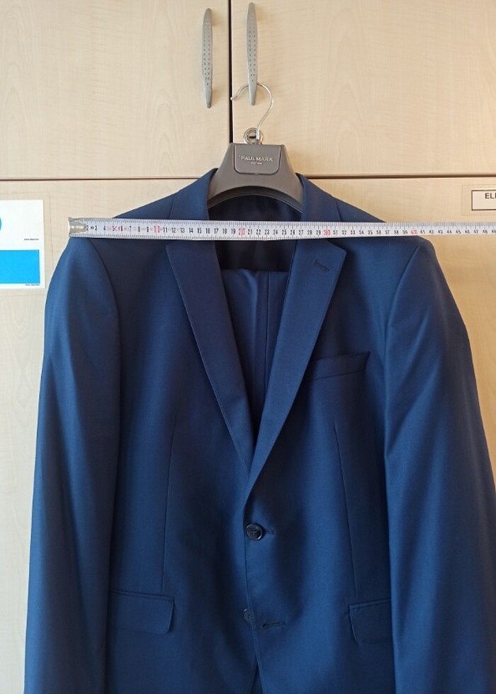 LACİVERT TAKIM ELBİSE. 1 kere kullanıldı - Görsel 3