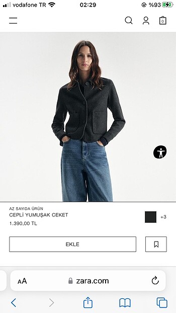 Zara Zara Ceket