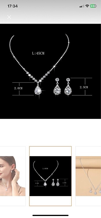 Accessorize Kolye Seti