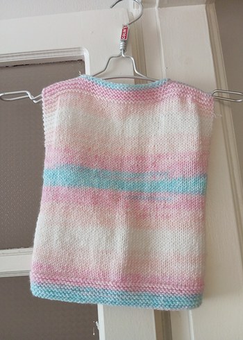 Kız Çocuk Bohem Örgü Süveter - Görsel 2