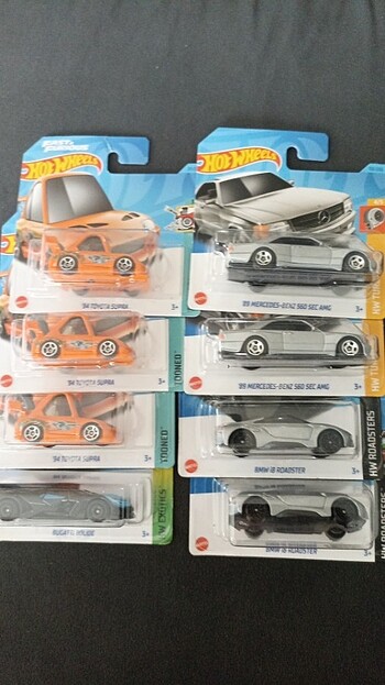 Hot wheels 8 tane 