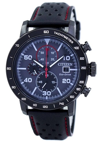 Citizen Erkek Siyah güneş enerjili Saat - Görsel 2